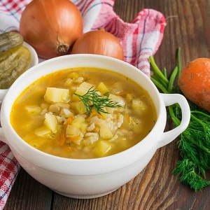 Fast and tasty weight loss on onion soup