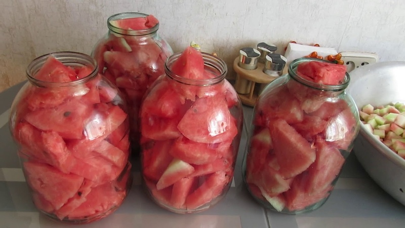 Simple recipes for the winter: how to pickle watermelons in jars