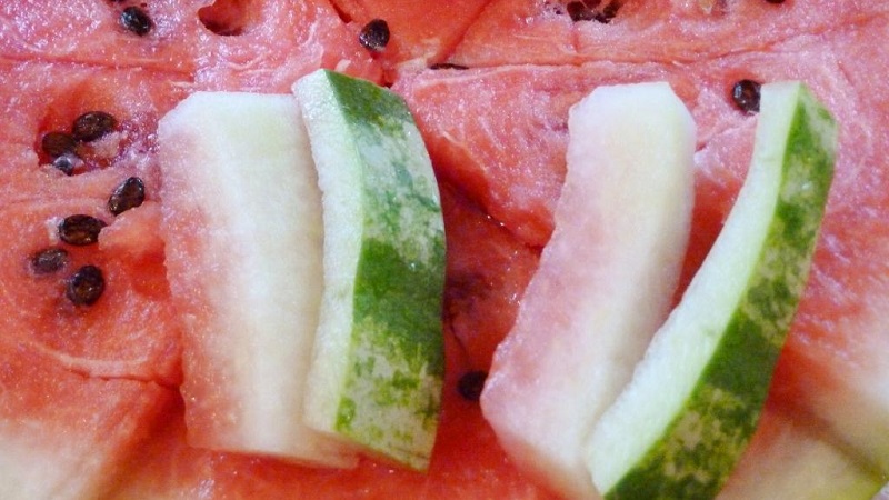 Do not throw away watermelon peels: beneficial properties for the human body