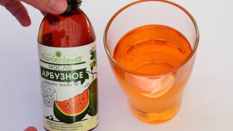 Useful properties of watermelon oil