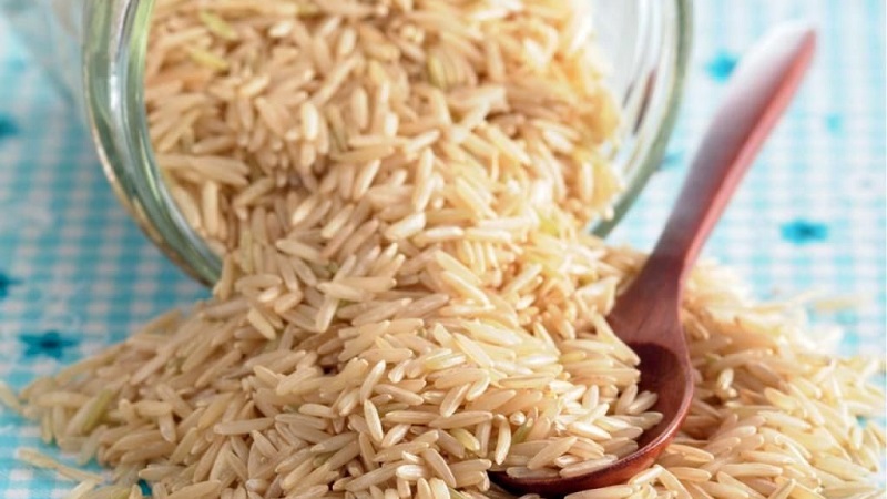 Useful properties and calorie content of rice