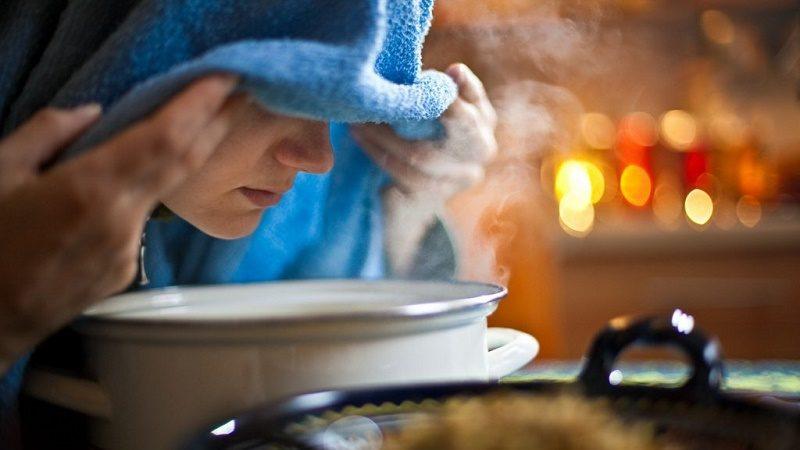 How to breathe correctly over potatoes with sinusitis and can it be done