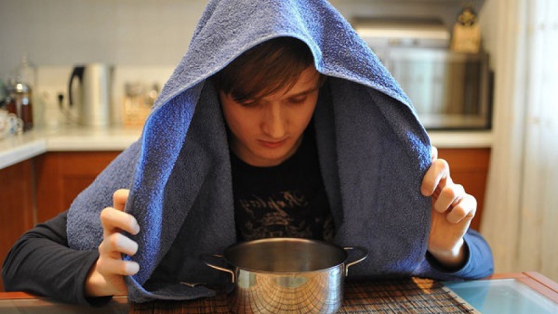 How to breathe correctly over potatoes with sinusitis and can it be done