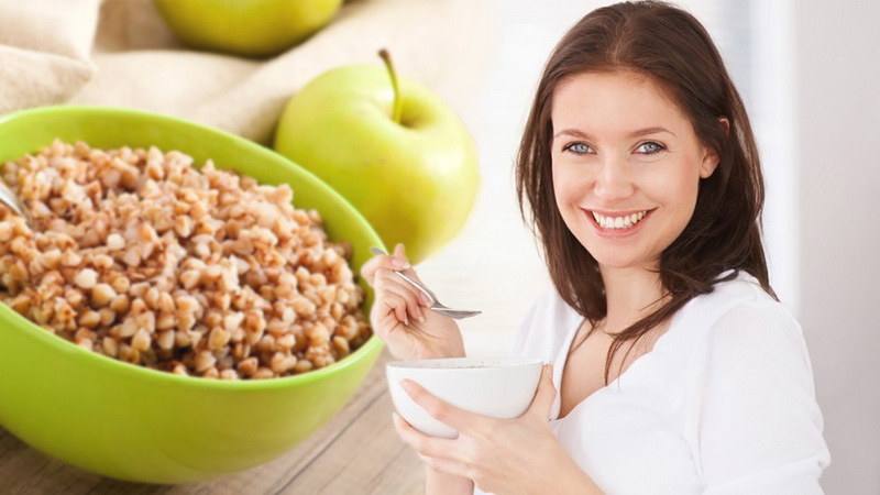 How to properly spend a fasting day on buckwheat and apples and how much you can lose weight