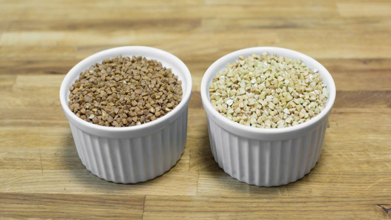 Calorie content and BZHU of boiled green buckwheat