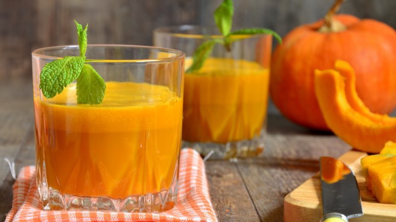 Why pumpkin juice is good: we prepare a healthy drink according to the best recipes and roll it up for the winter