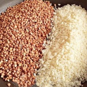 Life hacks for Cinderellas: how to separate rice from buckwheat quickly