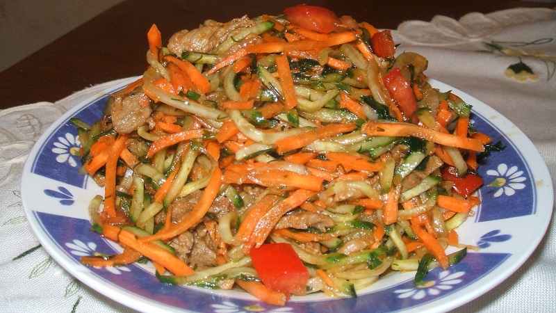 What is the calorie content of carrots in Korean and is it possible to eat it when losing weight