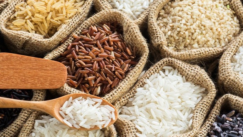 What are the types of rice and what are their features