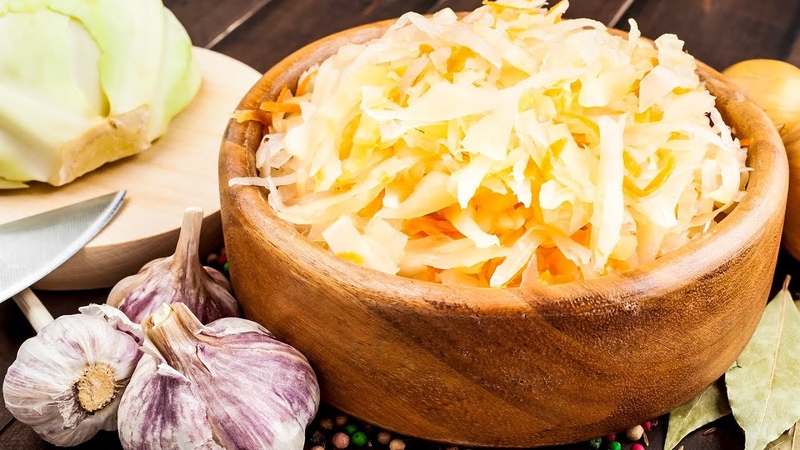 How to cook sauerkraut with horseradish and carrots tasty and simple