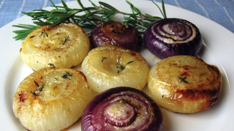 The healing properties of baked onions
