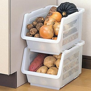 Home storage methods for potatoes