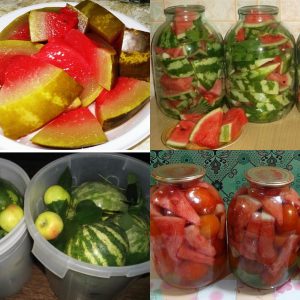 Recipes for preserving watermelons with mustard for the winter