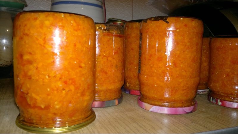 The best recipes for salad Orange miracle from carrots for the winter