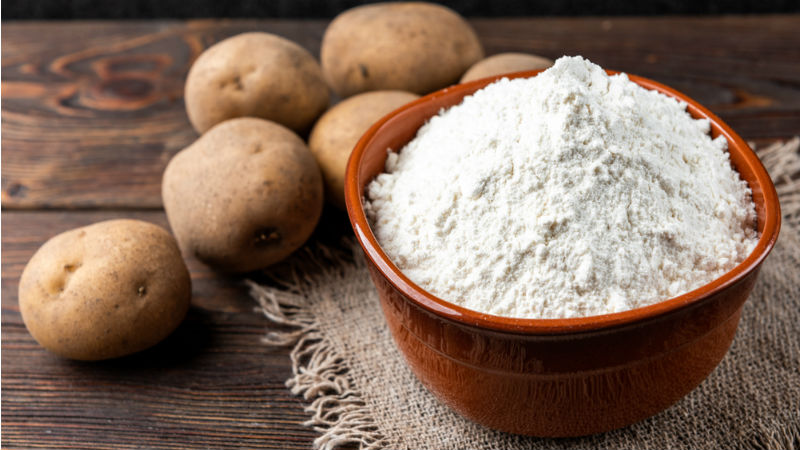 How much starch is in rice and is it even in it?