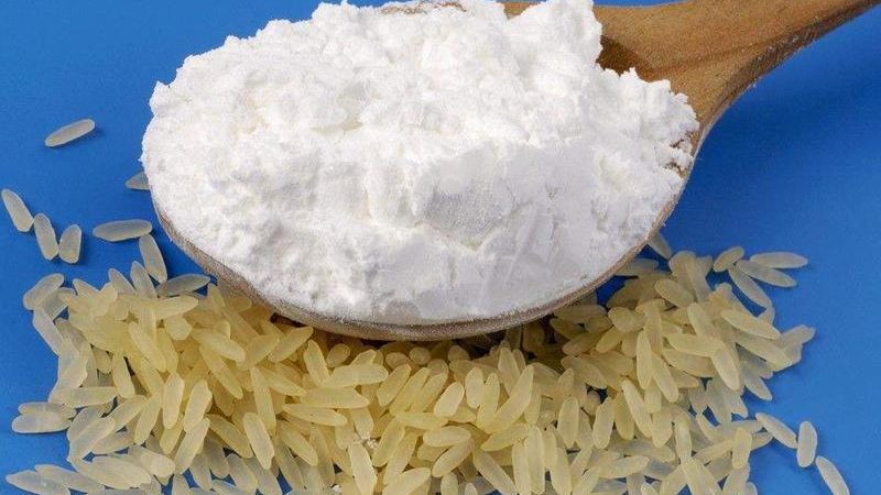 How much starch is in rice and is it even in it?