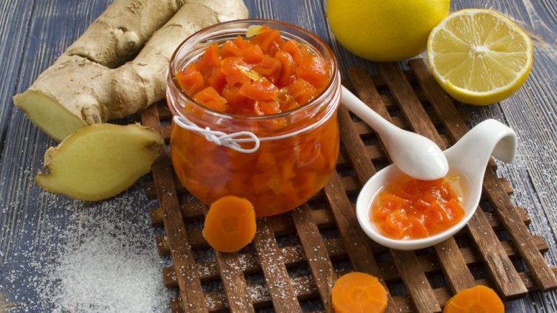 How to cook tasty and healthy carrot jam: the best recipes