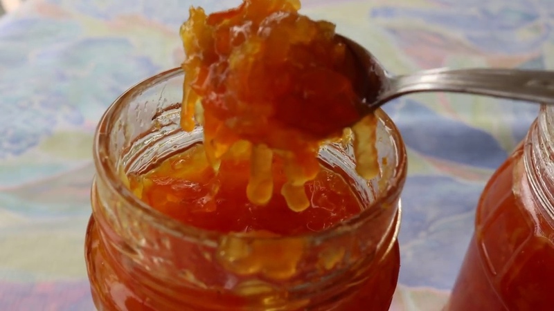Cooking delicious and healthy carrot jam with lemon for the winter