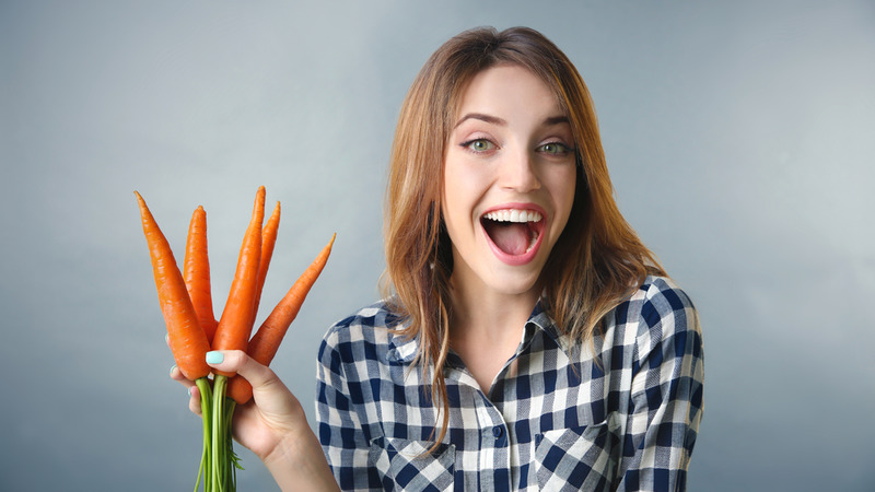 In what trimester is it useful to eat carrots during pregnancy