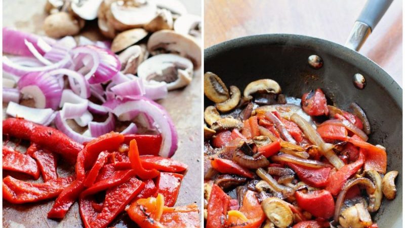 What happens if you fry red onion instead of white and is it possible to do this