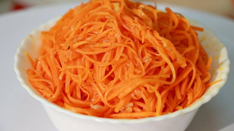 How and how long to store Korean carrots in the refrigerator