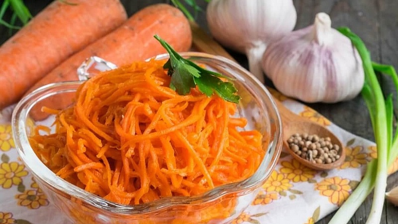 How and how long to store Korean carrots in the refrigerator