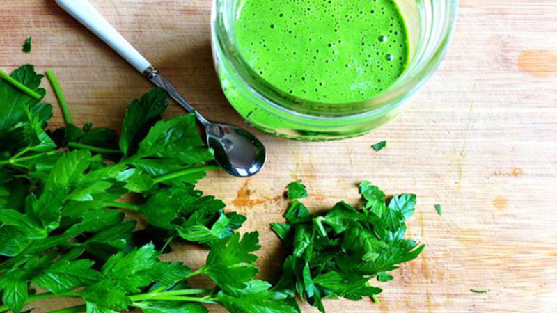 How to use parsley for edema