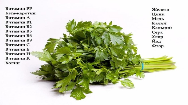 How to use parsley for edema