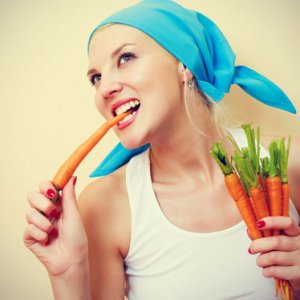 Calorie content of carrots and is it possible to eat it at night