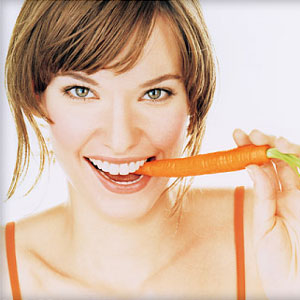 Calorie content of carrots and is it possible to eat it at night