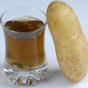 Stomach treatment with potato juice