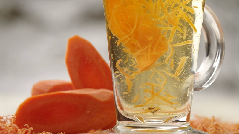 Useful properties and the most delicious carrot tea recipes