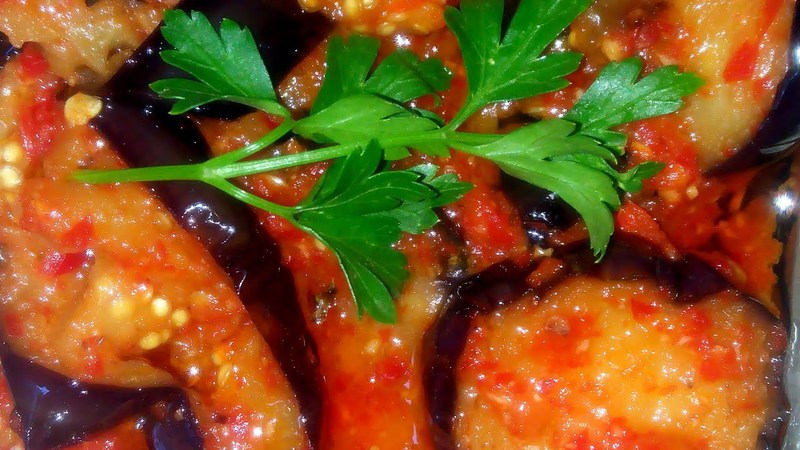 Delicious eggplant recipes without sterilization