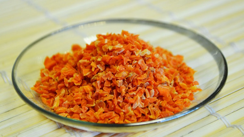 Different ways to dry carrots at home for the winter