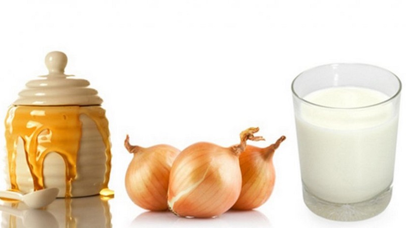 Save kids from coughing: the best onion-based recipes