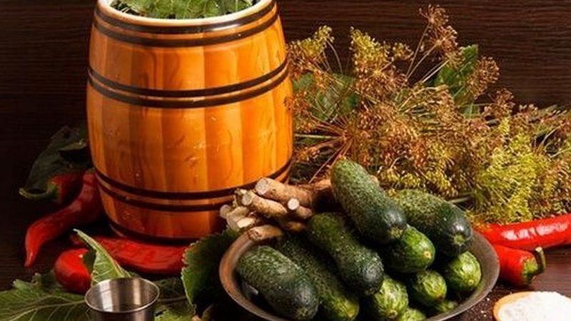 Do-it-yourself step-by-step instructions for salting cucumbers in a barrel