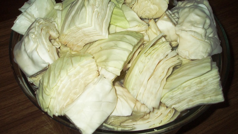 What to do with frozen cabbage and can it be salted