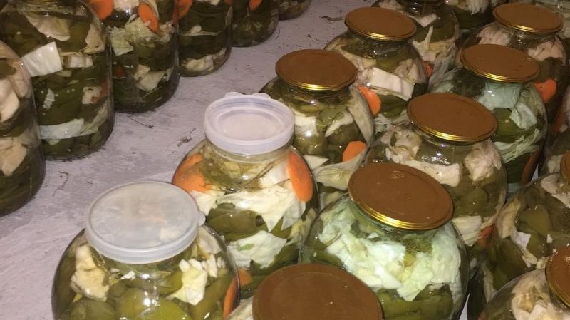 The best recipes on how to salt tarkin pepper with cabbage quickly and tasty