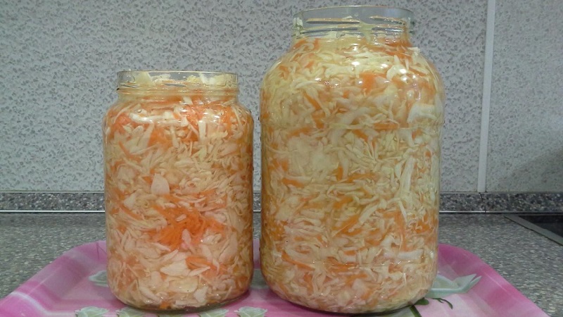 How to prepare cabbage with aspirin for the winter in a 3 liter jar tasty and simple