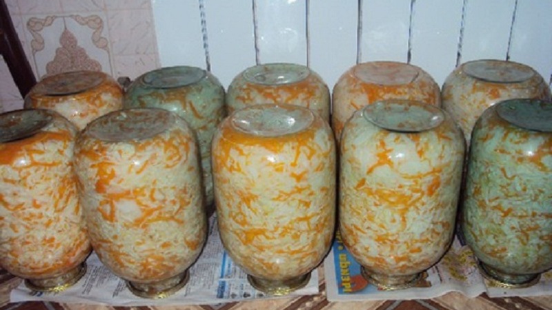 How to prepare cabbage with aspirin for the winter in a 3 liter jar tasty and simple