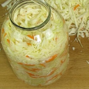 How to prepare cabbage with aspirin for the winter in a 3 liter jar tasty and simple