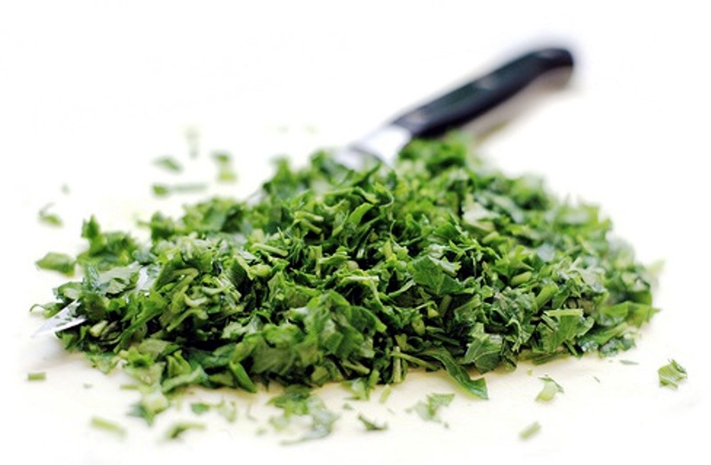 How to make parsley as a diuretic