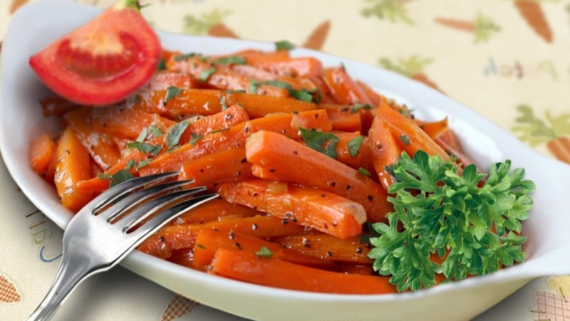 Calorie content, vitamins and nutritional value of fresh and cooked carrots