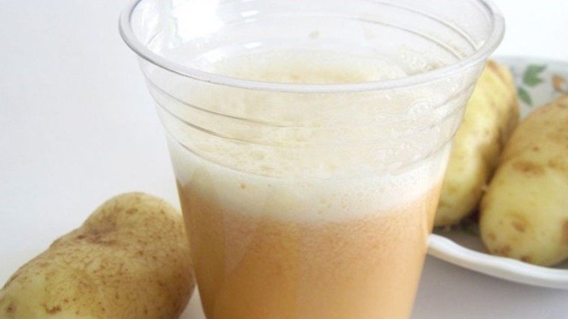How to take potato juice for heartburn