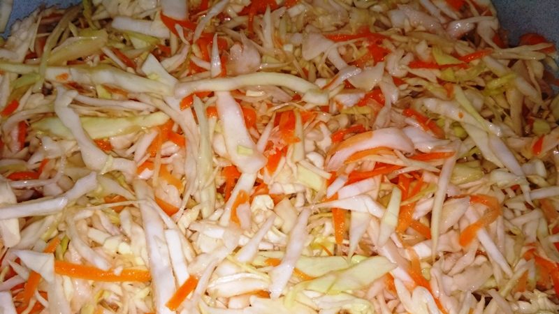 Very tasty and simple sauerkraut according to grandmother's recipe, which was used in the old days