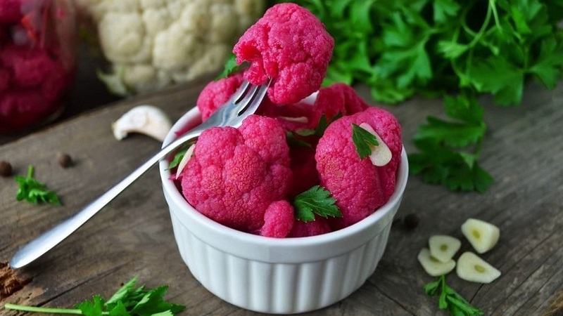 The best recipes for spicy cauliflower for the winter