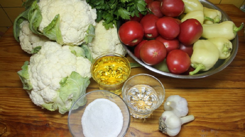 The best recipes for spicy cauliflower for the winter