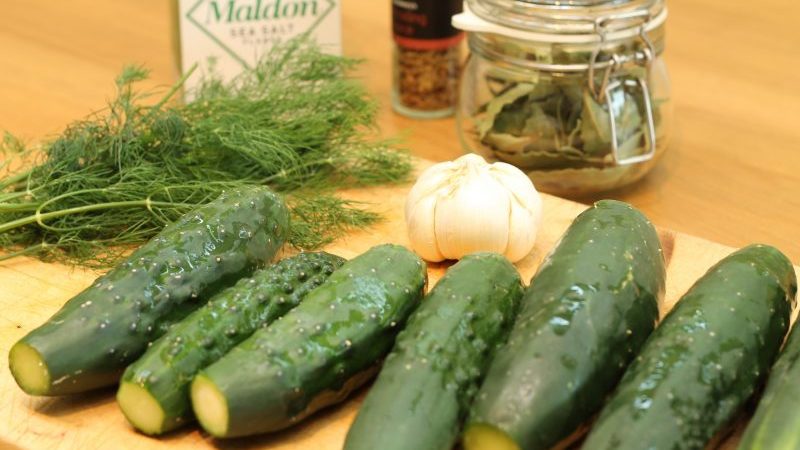 Delicious crispy lightly salted cucumbers for the winter: recipes without sterilization for 1 liter