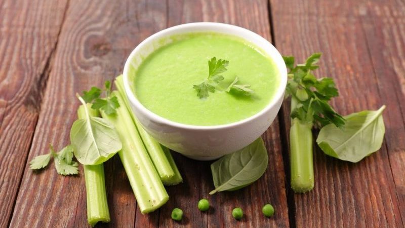 Celery stalk - how to eat properly