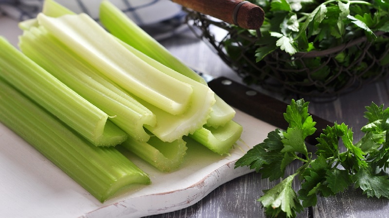 The benefits and harms of celery for human health